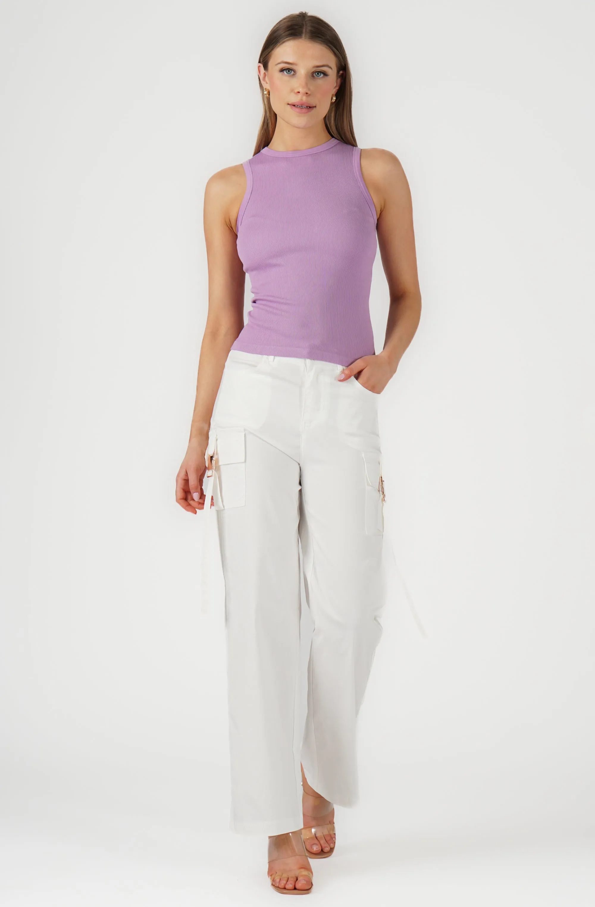 Wide Leg Cargo Pant