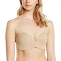 Women's Slightly Lined Lift Great Support Lace Strapless Bra