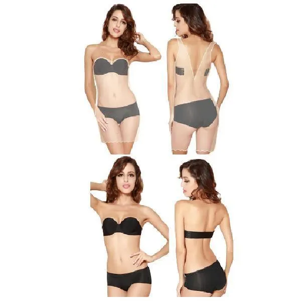 Women's Strapless Bra Panty Set | Party Bra and Panty set