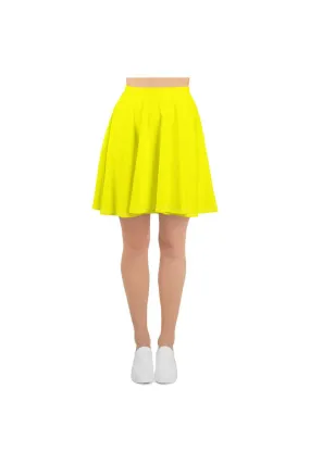 Yellow Skater Skirt